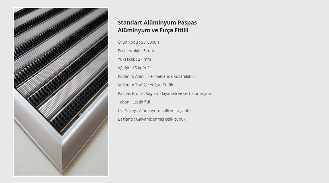 Alüminyum ve Fırça Fitilli