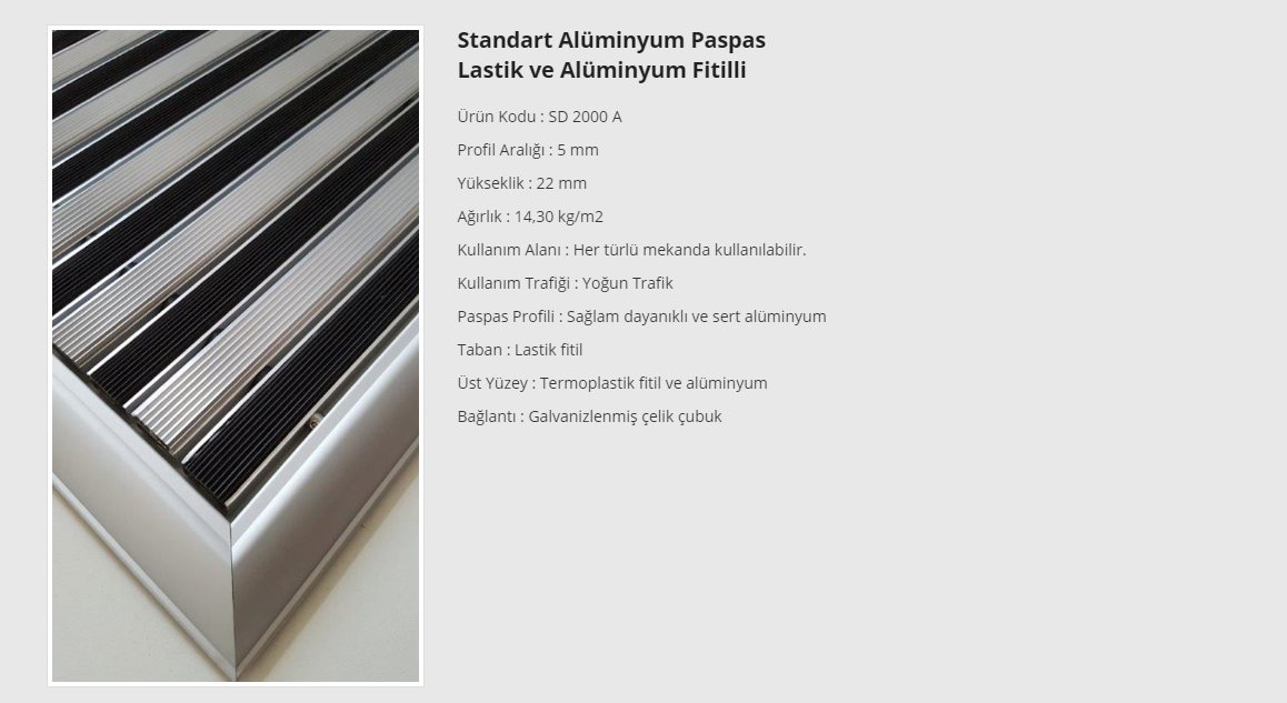 Lastik ve Alüminyum Fitilli